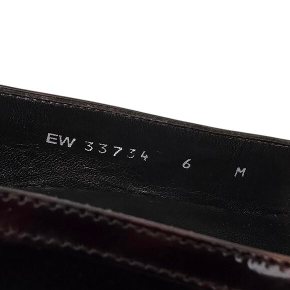 Stuart Weitzman Vintage Marsala Black Suede Tortoise Shell Pumps Sz 6 - Picture 8 of 9